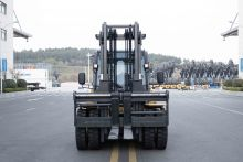 XCMG Official Xcf1006K Diesel Forklift 10 Ton Heavy Counterbalanced Forklift Truck